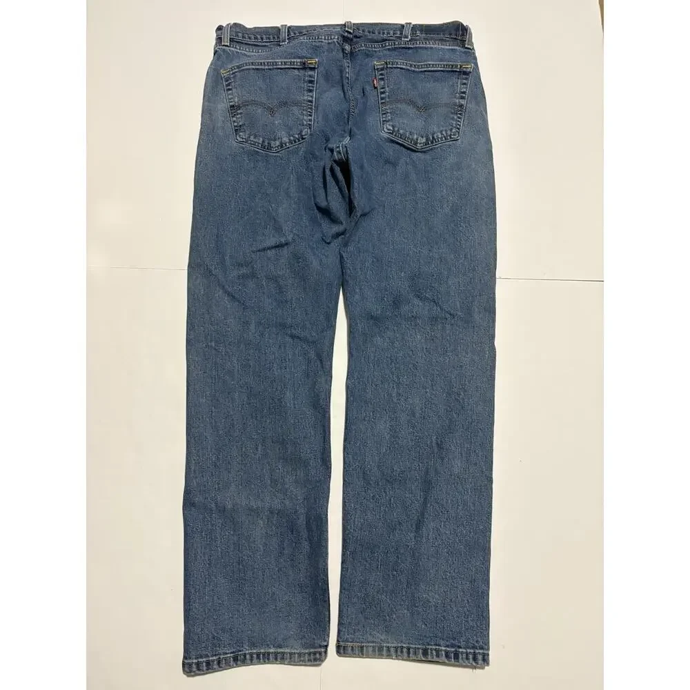 Levi’s 505 Regular Fit Straight Leg Jeans Men’s 40x32 Blue Denim Medium Wash